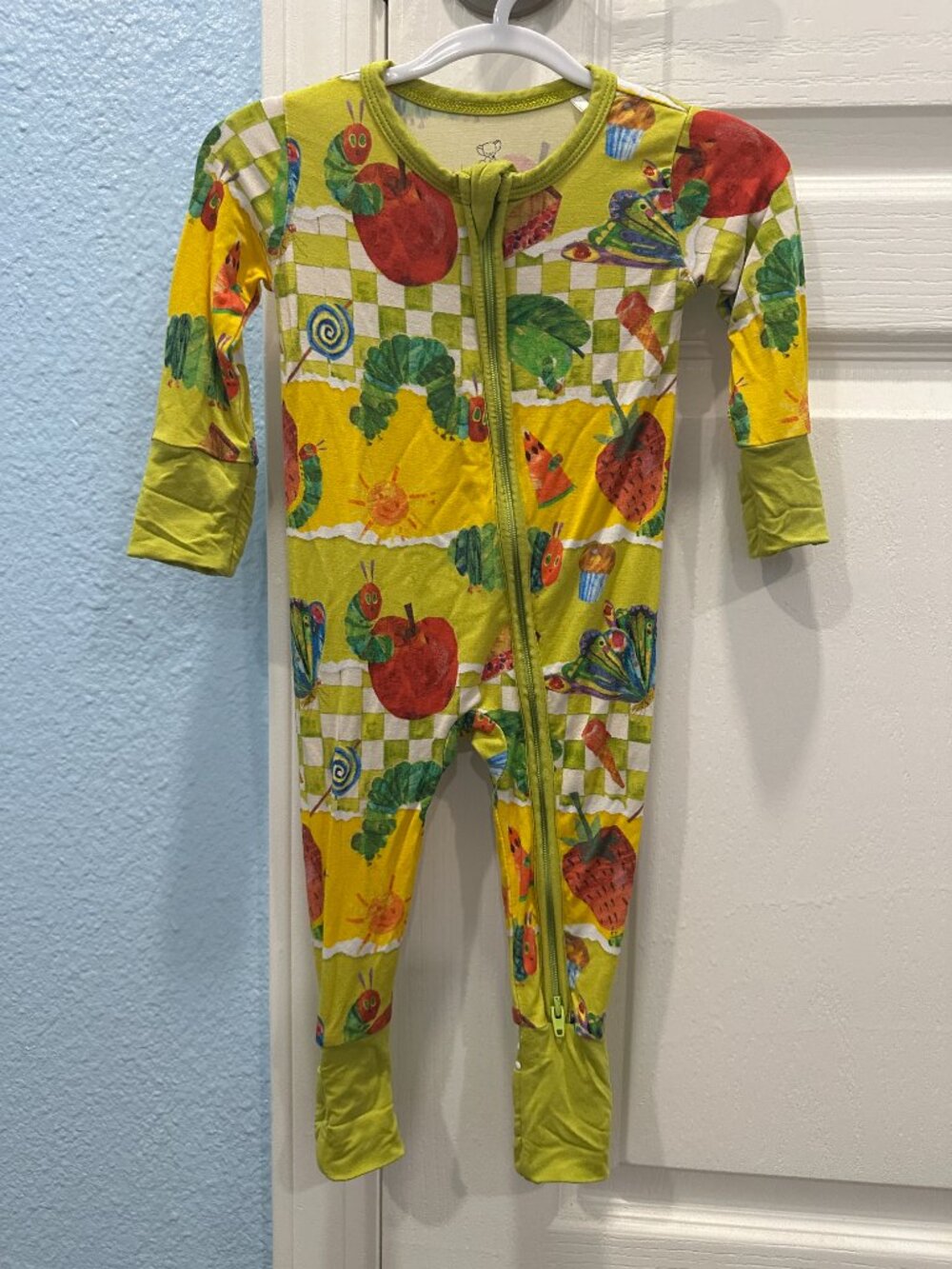 Little Peanut Bamboo Hungry Caterpillar Convertible Zippy